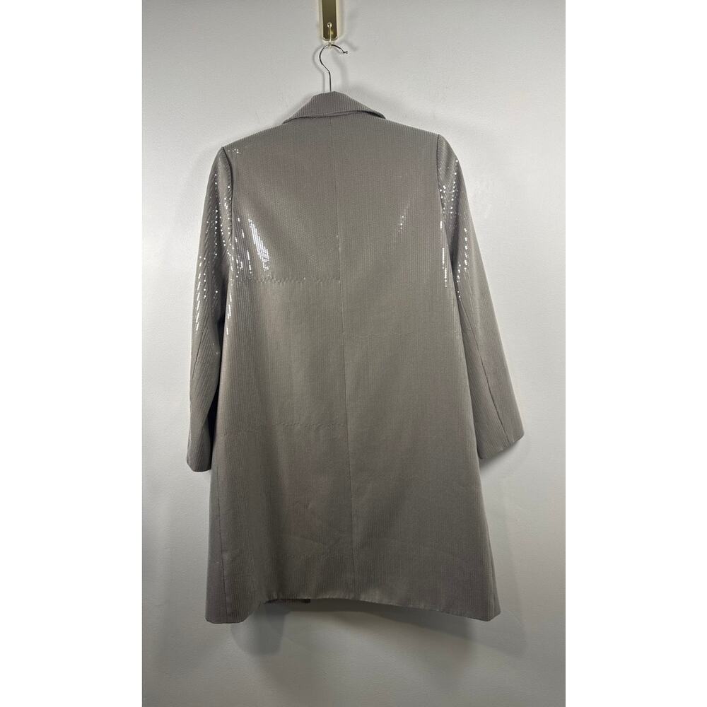 Mare Mare x Anthropologie Sequin Longline Blazer Jacket, XS - Picture 6 of 8